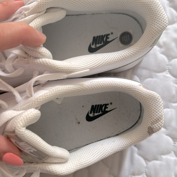 Nike Court Vision white with iridescent. Size 9.5 women’s - Picture 7 of 7